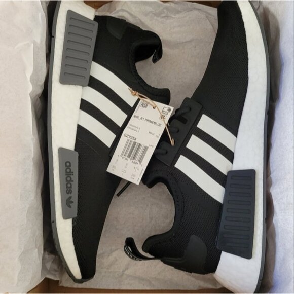 NEW 9.5 Mens NMD_R1 Primeblue Adidas. - Picture 10 of 10